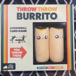 Throw Throw Burrito Dodgeball Card Game